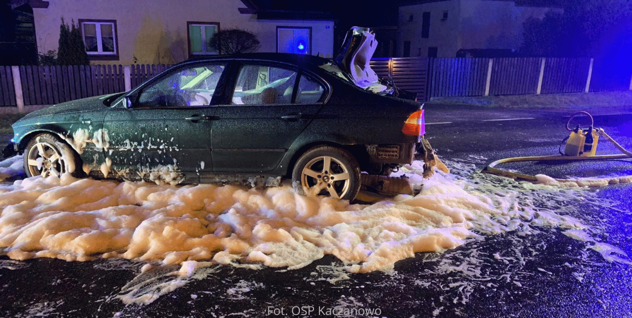 BMW staranował 12 aut