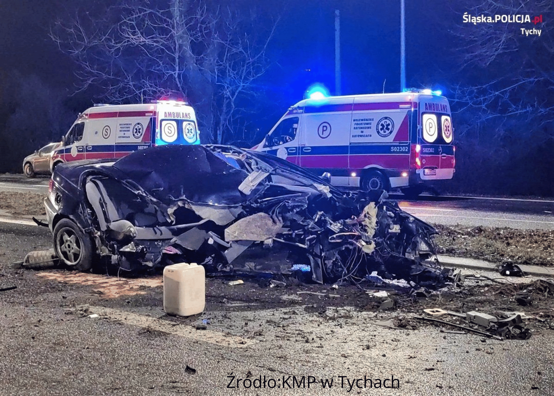 BMW wypadek, śmierć 16 latki