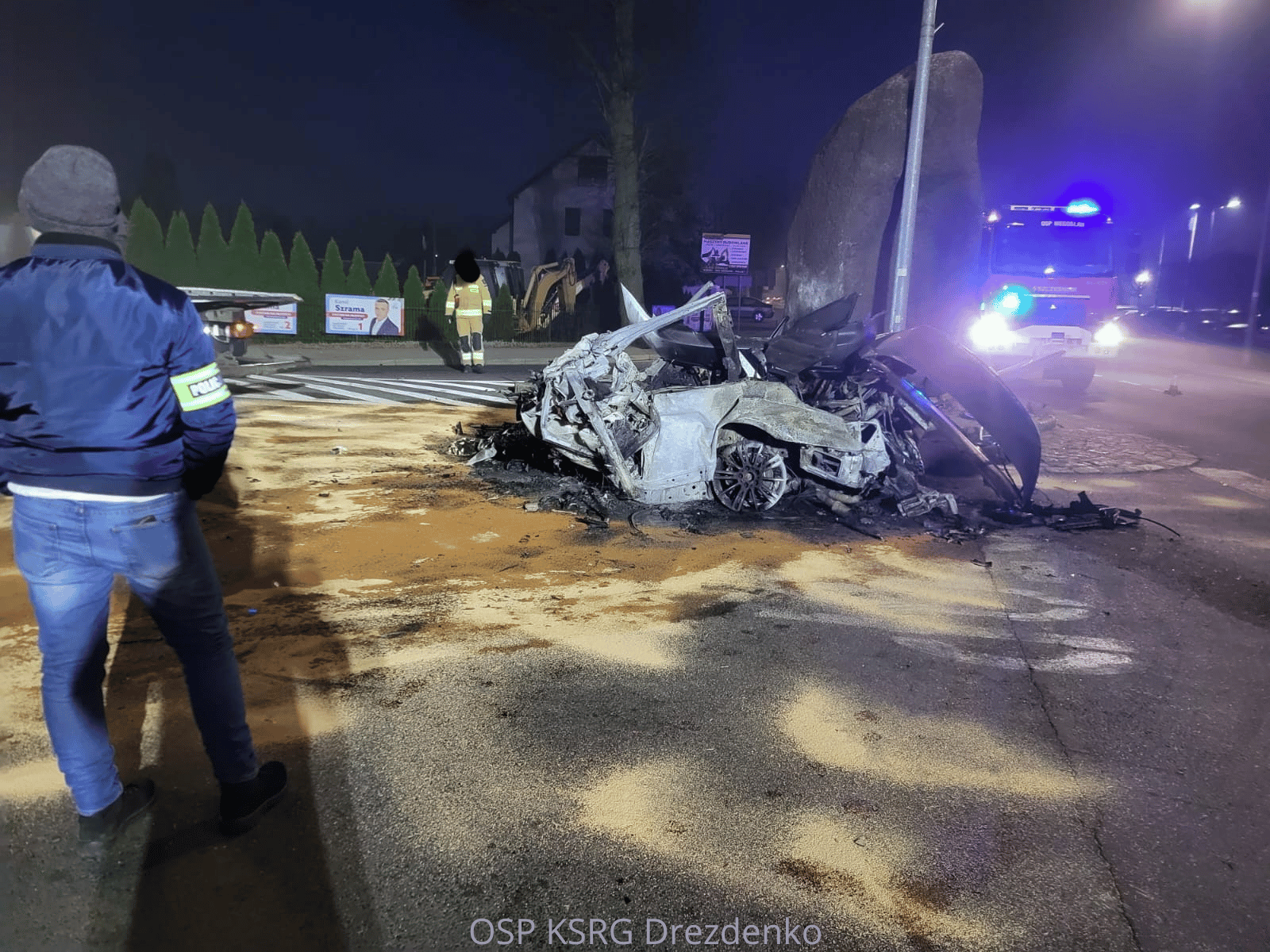 BMW-płomienie-Drezdenko