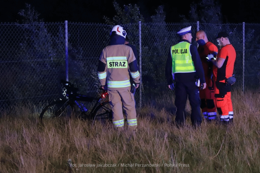 wypadek BMW-motocykliści Wrocław