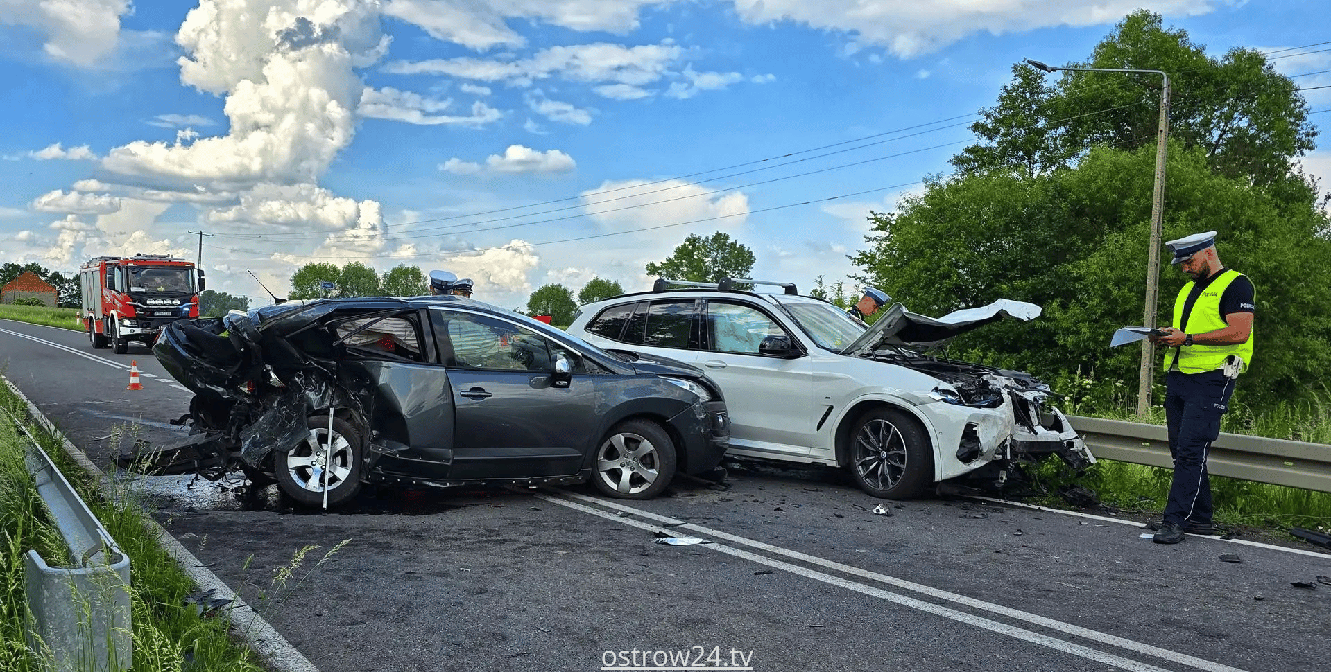 wypadek BMW Obłobok-Wielowieś
