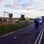 Wypadek BMW,Piotrków, śmierć kobiety