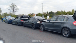 BMW kontra BMW. Majówkowy karambol pod Toruniem